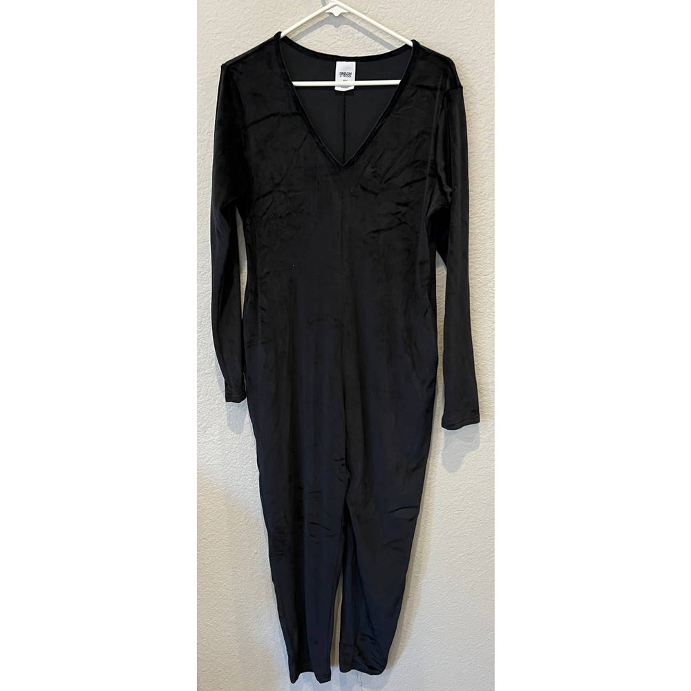SMASH + TESS Friday Velour Jumpsuit (M) - Picture 2 of 6